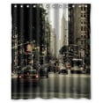 thumbnail image 1 of Libin New York City Street Decent Shower Curtain Polyester Fabric Bathroom Decorative Curtain Size 60x72 Inches, 1 of 3