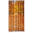 thumbnail image 1 of Libin Nice Fallen Leafs Road In Forest Shower Curtain Waterproof Polyester Fabric Bathroom Curtain 36x72 inch, 1 of 3