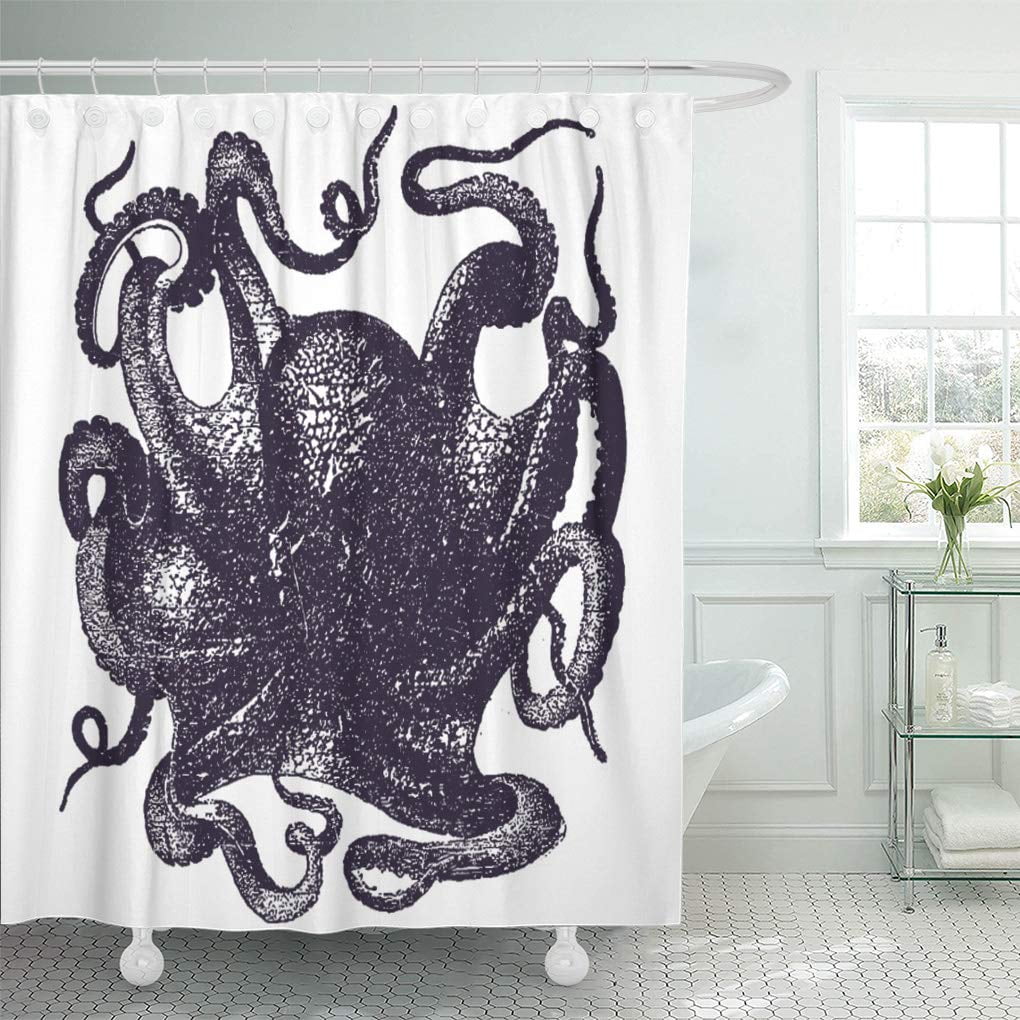 Libin Octopi Vintage Octopus Mollusk Sea Cephalopod Steampunk Retro