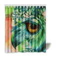 thumbnail image 1 of Libin Owl Waterproof Polyester Bathroom Shower Curtain 60x72 Inches, 1 of 3