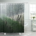 thumbnail image 1 of Libin Photography Fine The Hare I Saw in My Wall Shower Curtain 66x72 inch, 1 of 3