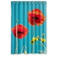thumbnail image 1 of Libin Poppy Shower Curtain Polyester Fabric Bathroom Decorative Curtain Size 48x72 Inches, 1 of 3