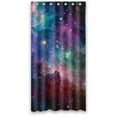 thumbnail image 1 of Libin Rainbow Galaxy Space Shower Curtain Polyester Fabric Bathroom Decorative Curtain Size 36x72 Inches, 1 of 3