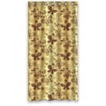 thumbnail image 1 of Libin Retro Style Butterfly Shower Curtain Polyester Fabric Bathroom Decorative Curtain Size 36x72 Inches, 1 of 3