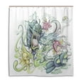 thumbnail image 1 of Libin Sea Dragon Shower Curtain Waterproof Bathroom Shower Curtain 60x72 inches, 1 of 3