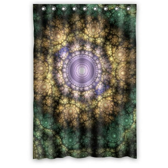 Libin Sheep Cashmere Waterproof Bathroom Fabric Shower Curtain 48x72 inches
