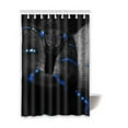 thumbnail image 1 of Libin Snake Waterproof Polyester Bathroom Shower Curtain 48x72 Inches, 1 of 3