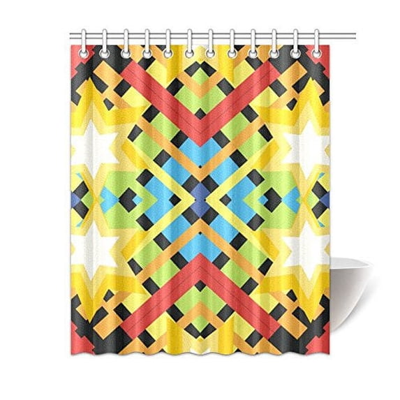 Libin Starette Monica Bathroom Waterproof Fabric Shower Curtain 60x72 inches