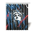 thumbnail image 1 of Libin Statue Of Liberty Bathroom Waterproof Fabric Shower Curtain 66x72 inches, 1 of 3
