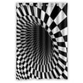 thumbnail image 1 of Libin Trippy Psychedelic Waterproof Shower Curtain Bathroom Decor Sets with Hooks 48x72 Inches, 1 of 3