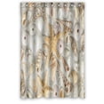 thumbnail image 1 of Libin beach white sand shells Shower Curtain Polyester Fabric Bathroom Decorative Curtain Size 48x72 Inches, 1 of 3