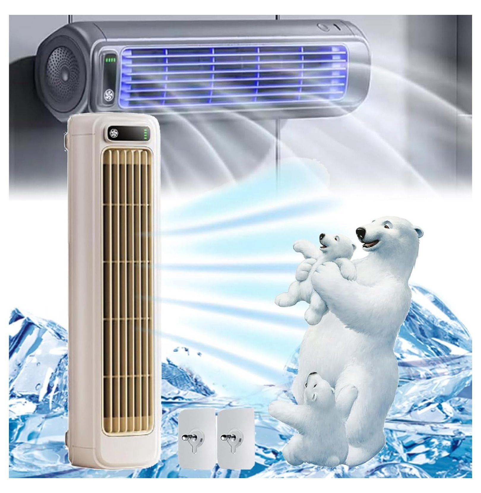 Shirem Cooling Ace, Cooling Ace Air Conditioner Cooling Fan Quiet With - View #7