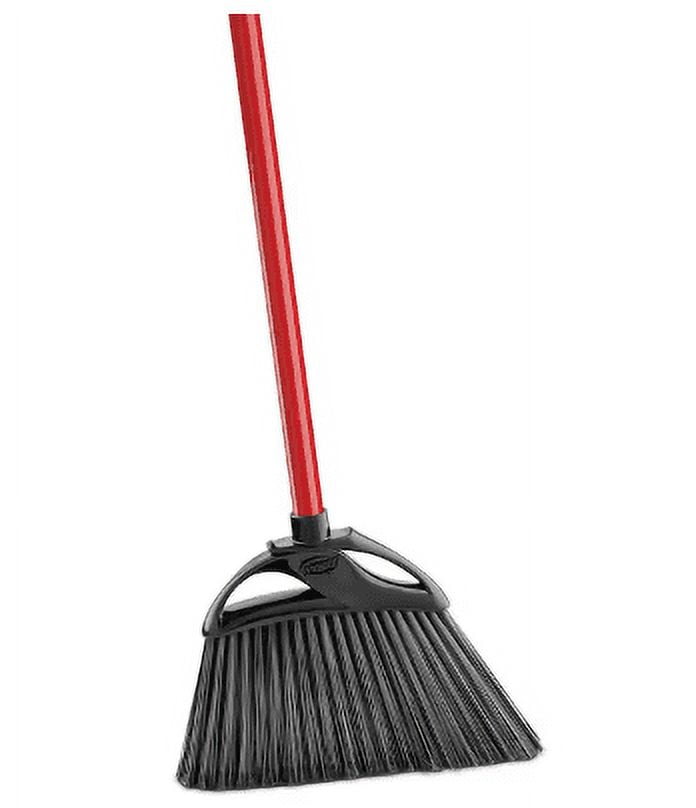 Libman 11 in. Indoor/Outdoor Angle Broom with Steel Handle