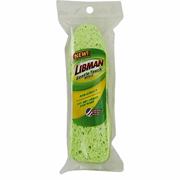 Libman 1131 Cellulose Dishwand Refill (Pack of 3)