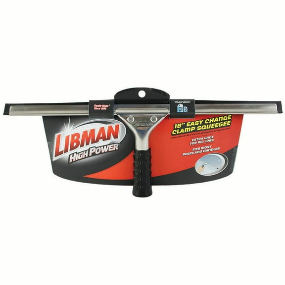 Libman 18" Easy Change Clamp Squeegee