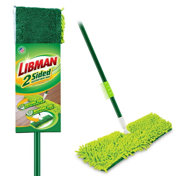 Libman 2-Sided Microfiber Wey Dry Mop- #1172