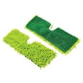 Libman 2Sided Wet & Dry Microfiber Mop Refill, Green