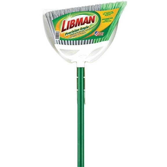 Libman 206 Precision Angle Broom with Dustpan