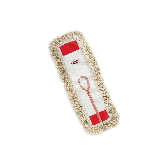 Libman 24" Dust Mop Head 100% Cotton 24" x 5" White Case of 6 (0923)