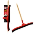 thumbnail image 1 of Libman 24" Wide Curved Floor Squeegee Set Wood Handle Black Rubber, 1 of 5