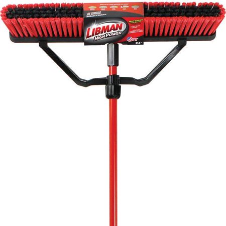 Libman 24 Multi Surface Heavy Duty Push Broom