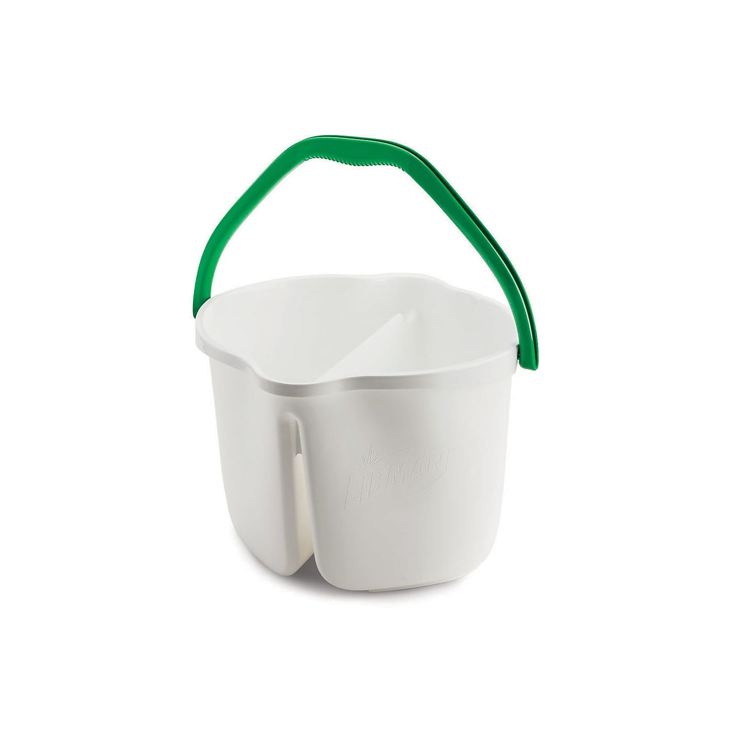 Libman 3 Gallon Clean & Rinse Bucket with Ergonomic Handle, Household ...