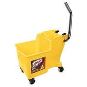 Libman 32 Quart One Piece Bucket & Wringer Yellow #1095