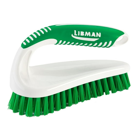 Libman 7"x2.5" Power Scrub Brush, Scrubbing Surface Pack of 2