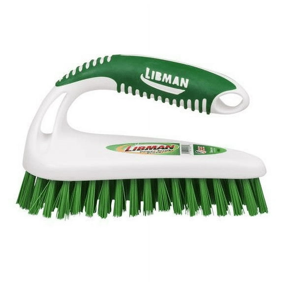 Libman 7"x2.5" Power Scrub Brush, Scrubbing Surface