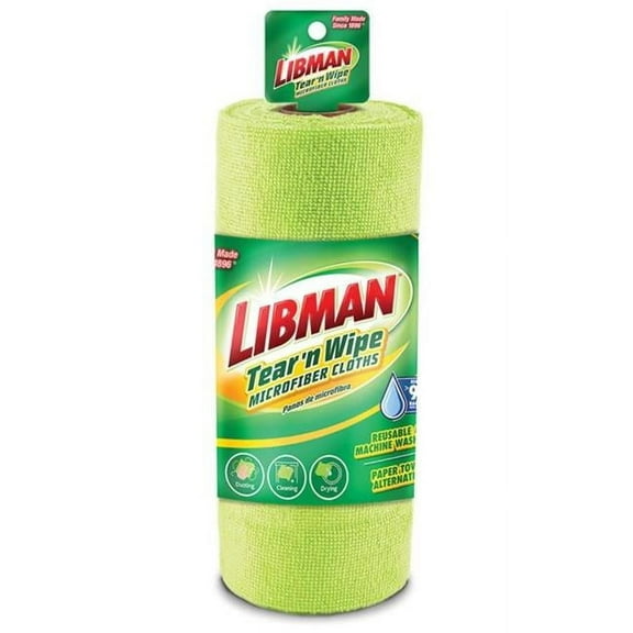 Libman Tear N' Wipe Microfiber Cloths 1716