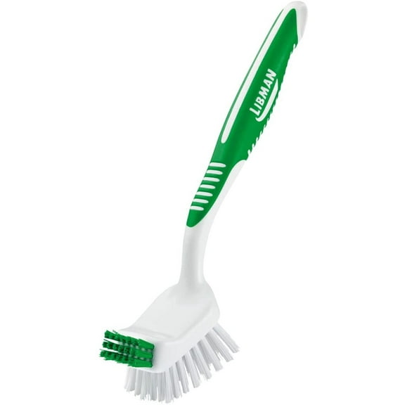 Libman Big Job Kitchen Brush, Green/White (Pack of 3)