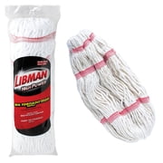 Libman Big Tornado Mop Refill with Cotton Synthetic Blend Yarn, Twist Mop Replacement
