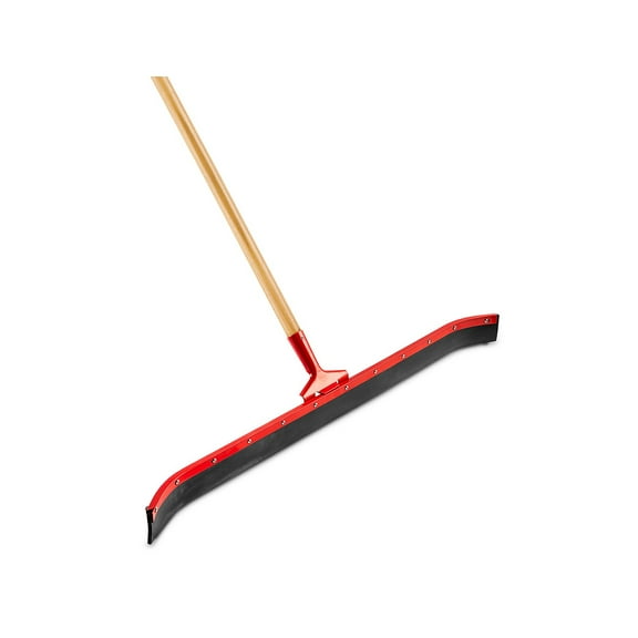 Libman Heavy Duty 36" Curved Floor Squeegee with 60" Hardwood Handle