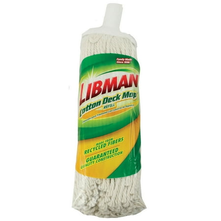 Libman Cotton Deck Cotton Mop Refill 1pk