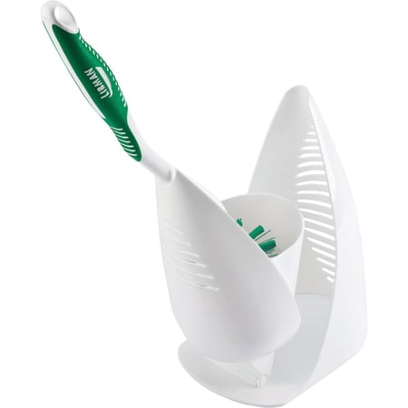 Libman Designer Bowl Brush & Caddy - Toilet Brush & Holder - Pack of 18 — Home & Garage Storage, Stackable Design