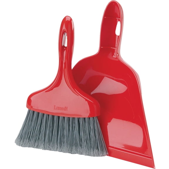 Libman Dust Pan with Whisk Broom (2 Pack)