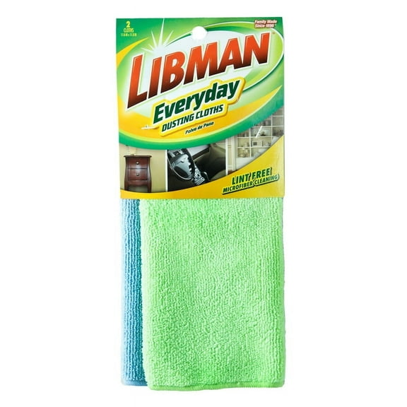 Libman Everyday Dusting Cloths (2 Count) #329