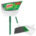 thumbnail image 1 of Libman Extra Large Precision Angle Broom with Green Steel Handle and Clean Fibers Dustpan, 1 of 8