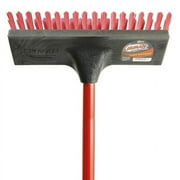 Libman Floor Scrubber - Professional Bare Floor Scrubber, 10.5 In Cleaning Path - Red   Residential Use, Standard Application