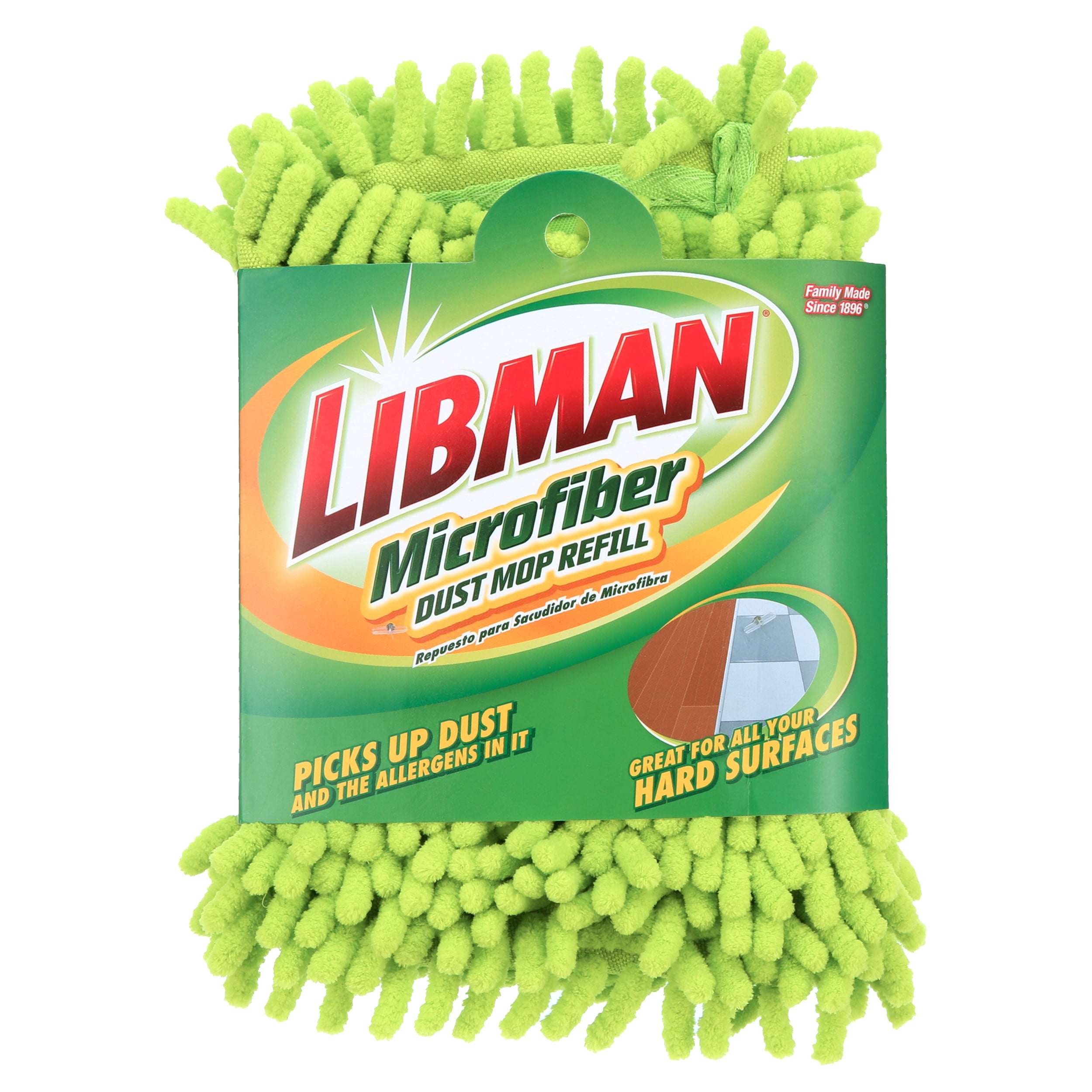 Libman Green Microfiber Dust Mop Refill 196