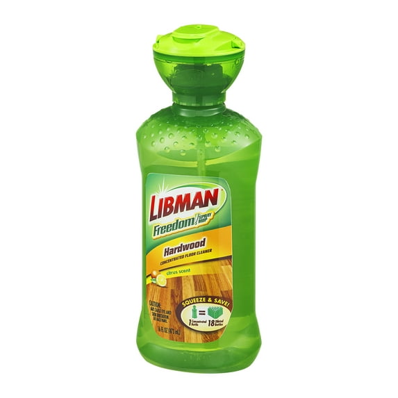 Libman Lemon Scent Concentrated Hardwood Floor Cleaner 16 oz