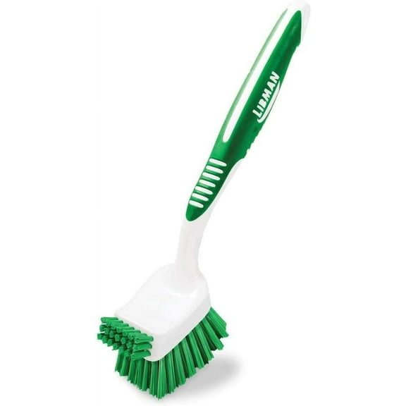 Libman Kitchen Scrub Brush, 10.50 x 4.30 x 2.50 Inches, 0.5 lb, 2 Pack