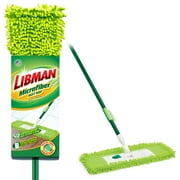 Libman Microfiber Dust Mop with Steel Handle and 18.75-Inch Head