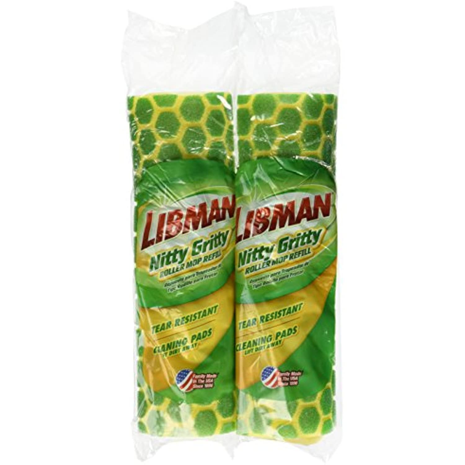 Libman Nitty Gritty Roller Mop Refill Pack Of 2