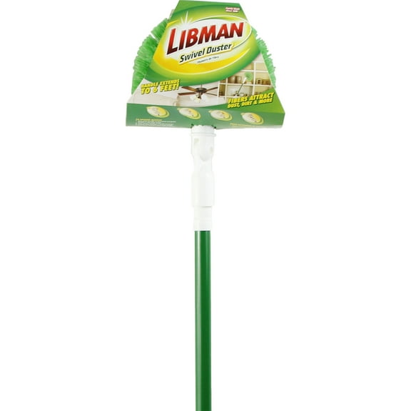 Libman Pivoting Swivel Duster Green White