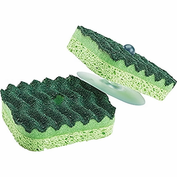 Libman Scrub Sponge with Suction Hanger 1 Set (Pack of 12)