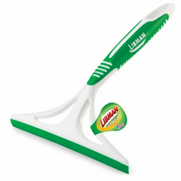 Libman Window Squeegee - Polypropylene Handle, Rubber Blade - 1 Piece