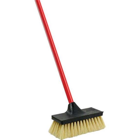 Libman Tampico Fiber Roofing Brush, Red/black