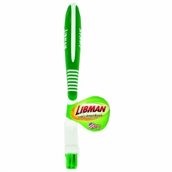 Libman Tile & Grout Brush, Handheld (Pack of 2)