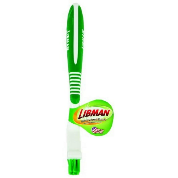 Libman Tile & Grout Brush, Handheld (Pack of 4)